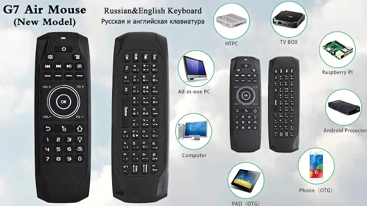 Универсальный Пульт Клавиатура G7 (Новая версия) с функцией Air Mouse