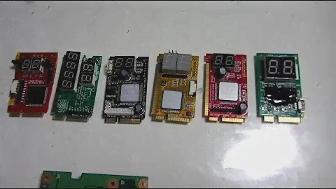 Тестирования 6 пост карт для ноутбуков с не стандартным расположение контактов LPC шины