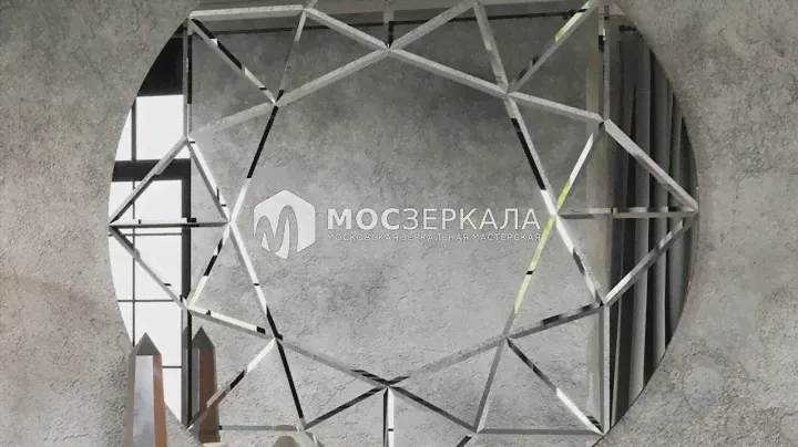 Изготовление зеркала на заказ.16+ Резка, фацет и обработка стекла на станке Master 33.5